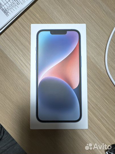 Коробка от iPhone 14