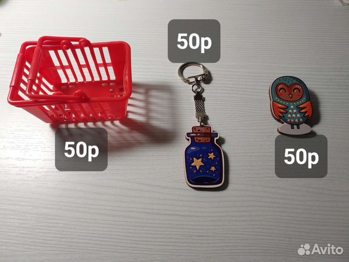 Значёк,брелок,корзинка