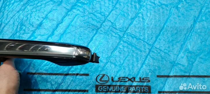 Ручка левой двери Лексус LX570 черная Оригинал 15