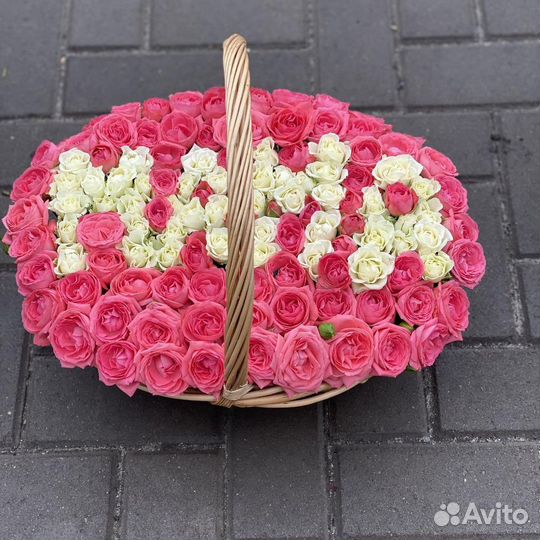 Букеты из 201 розы для Мамы Букет роз 101 51 31