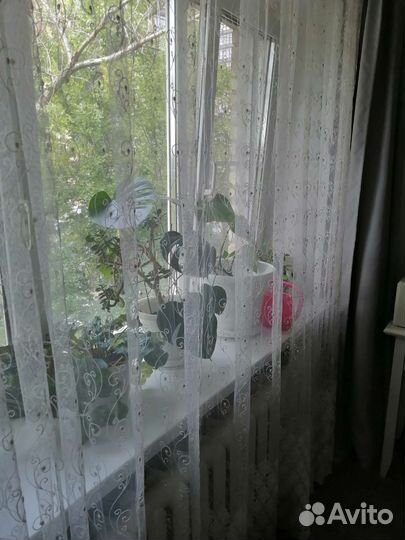 Тюль на ленте бу