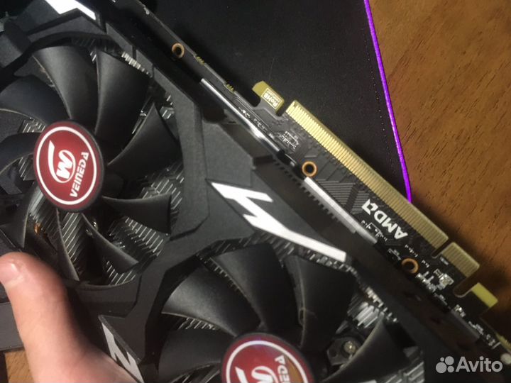 Видеокарта rx580 8gb