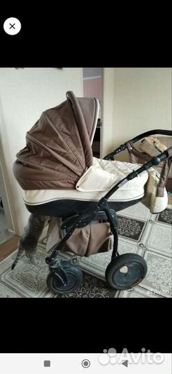 Коляска люлька для новорожденных бу