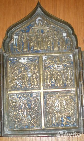 Складень 4-х створчатый