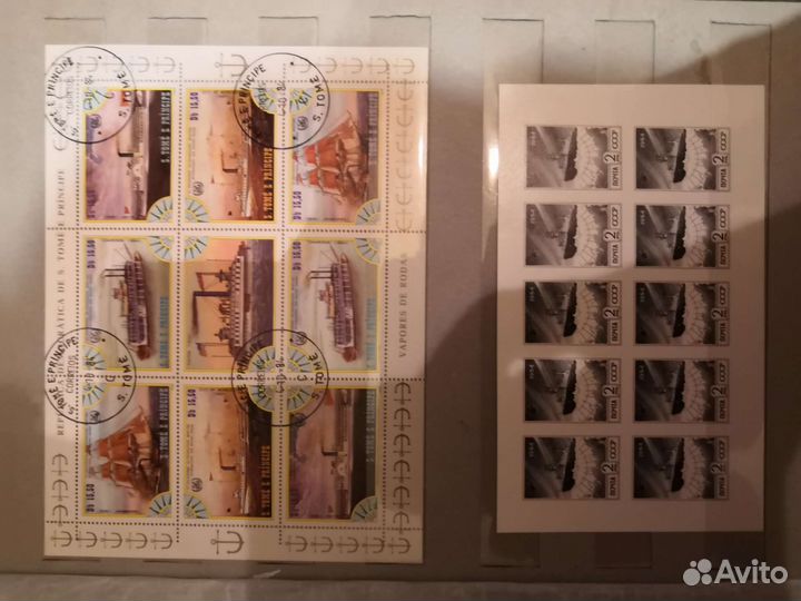 Альбом для марок СССР и марки