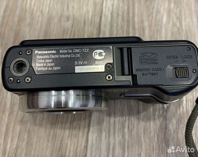 Цифровой фотоаппарат Panasonic Lumix DMC-TZ2