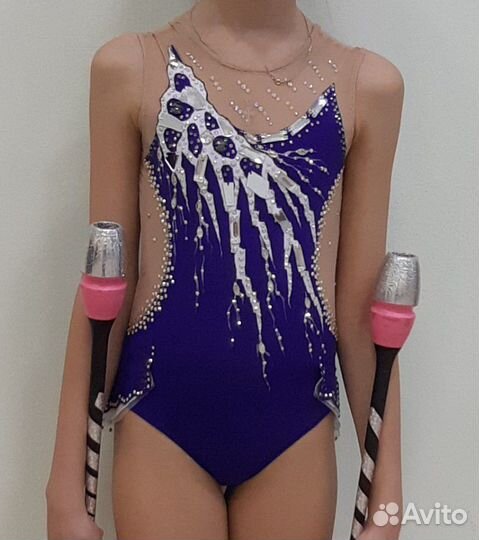 Купальник для художественной гимнастики,135-145