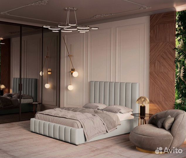 Кровать двуспальная 180х200