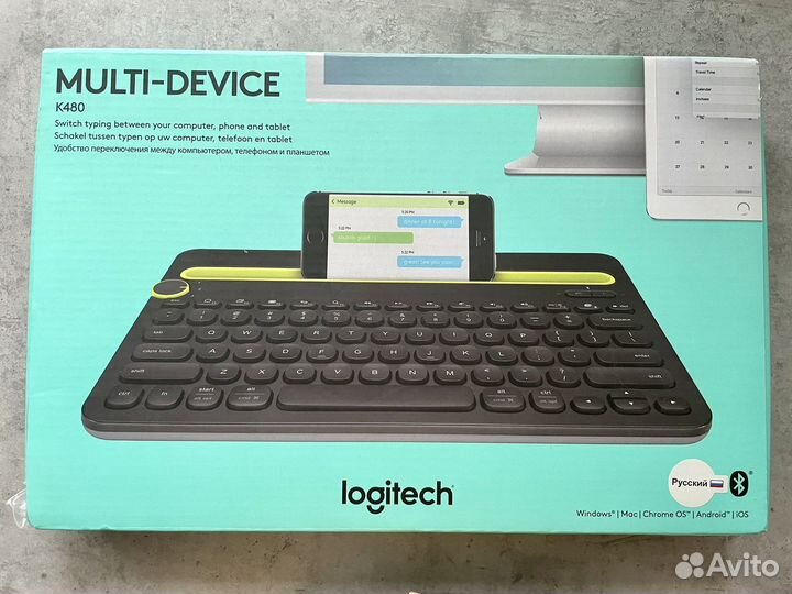 Клавиатура Logitech k480 multi-device