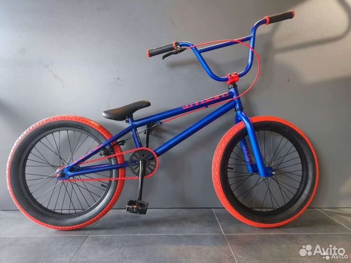 Новый трюковой велосипед Синий