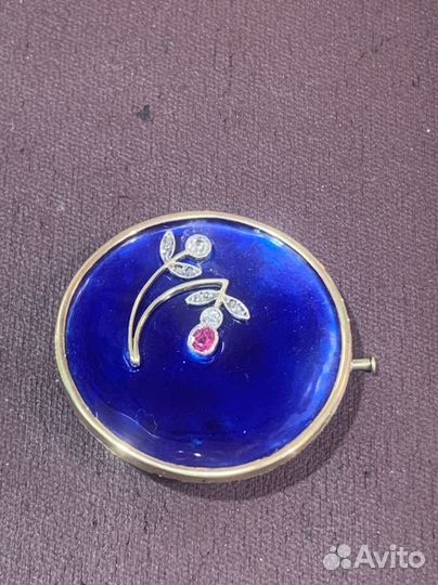 Брошь царская 56 пробы