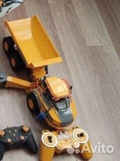 Самосвал и экскаватор погрузчик радиоуправляемые