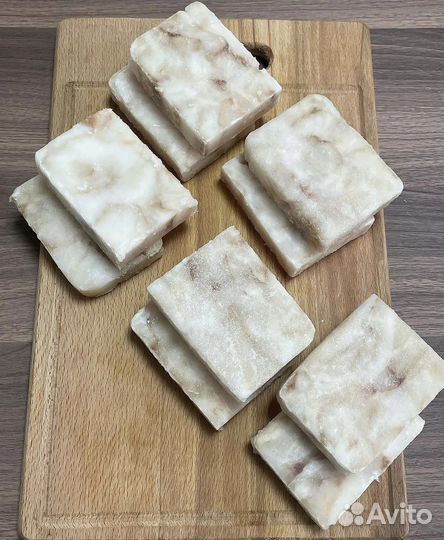 Кубики трески