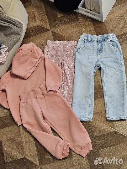 Детские вещи пакетом на девочку 92 98 бесплатно