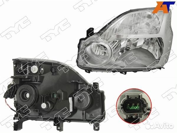Фара nissan X-trail, nissan X-trail T31 07-14