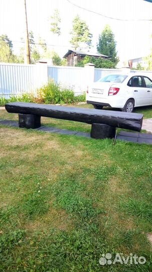 Лавка,массив сосны