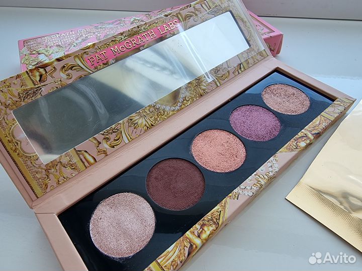 Pat mcGrath тени румяна хайлайтер