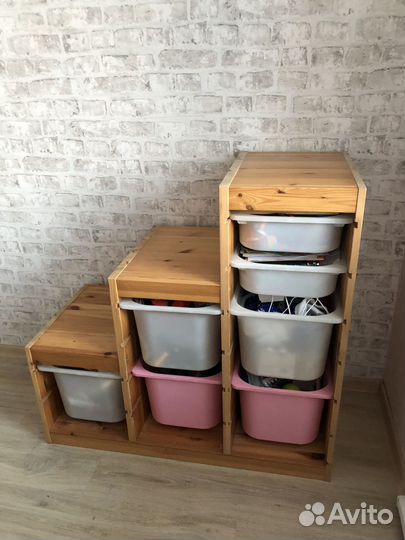 Стеллаж Икеа Трофаст