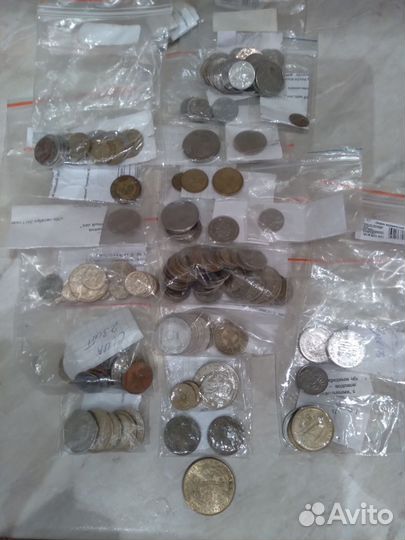 Монеты из разных стран