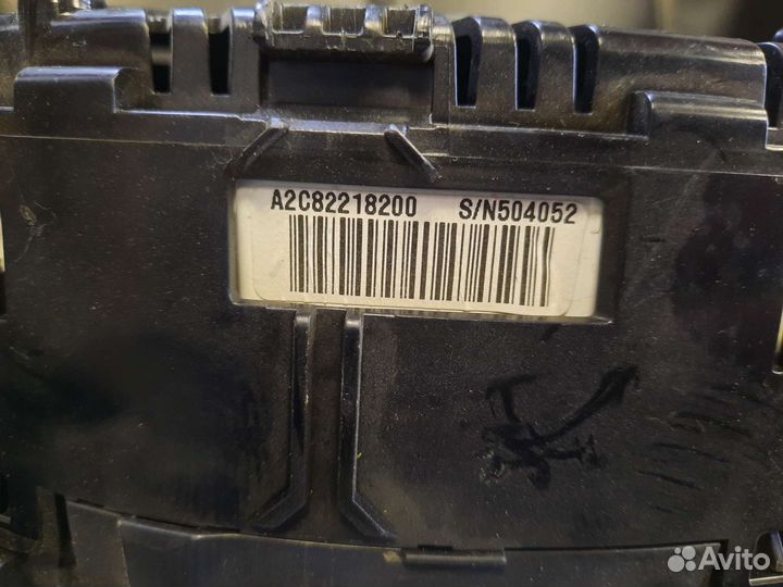 Панель приборов citroen c4 2