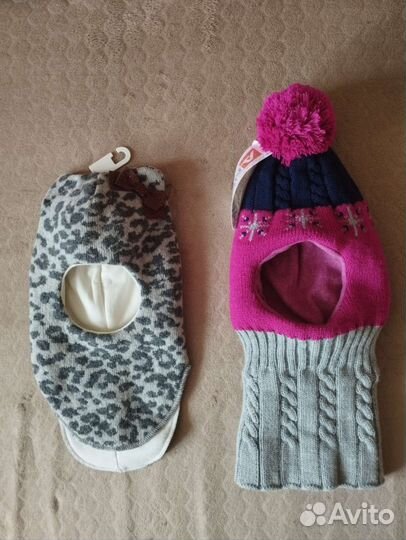 Шапка шлем для девочки новая