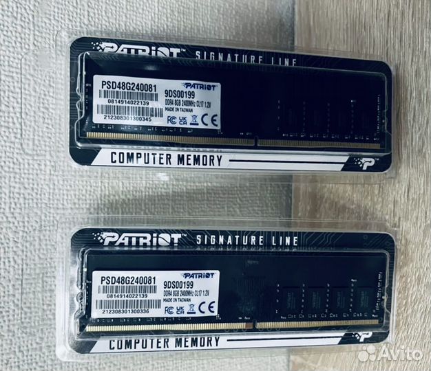 Оперативная память ddr4 16gb 2400