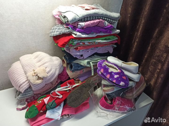 Детские вещи пакетом на девочку 98 104
