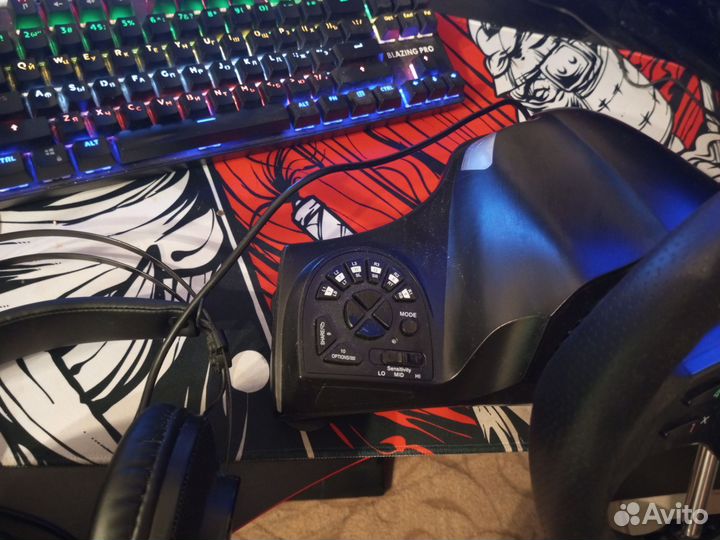 Игровой руль Force Wheel WH-2304V