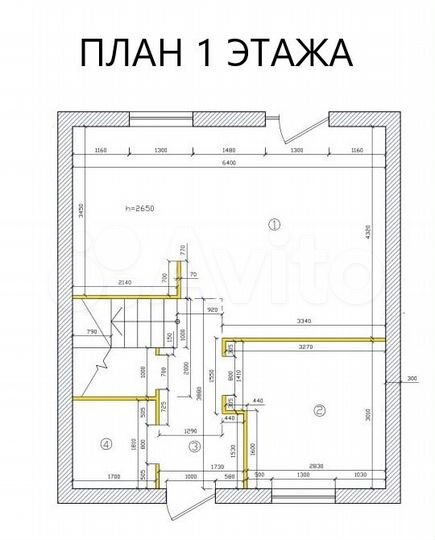 Коттедж 100 м² на участке 5 сот.