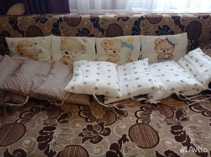 Бортики-подушечки