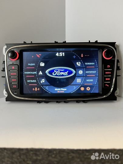 Магнитола Ford Mondeo 4 Android