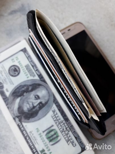 Картхолдер из натуральной кожи. Ручная работа