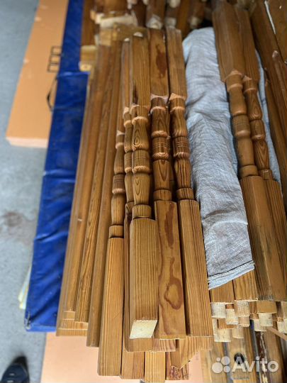 Лестница деревянная на второй этаж бу