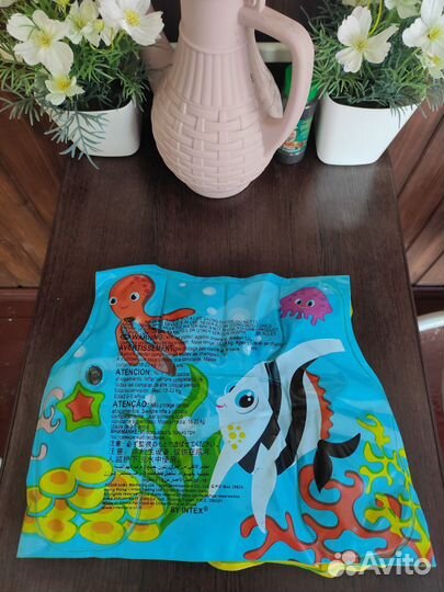 Спасательный жилет для купания, надувной