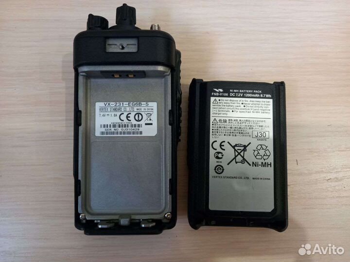 Рация Vertex Standard VX231-EG6B-5