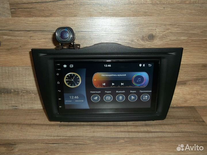 Магнитола 2DIN LADA Granta FL Android с камерой