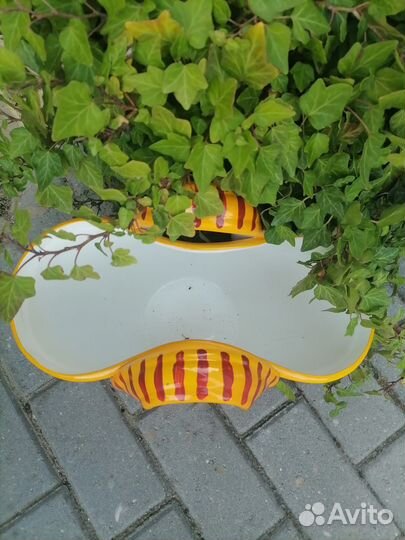 Сумка - кашпо фаянс Италия