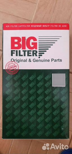 Фильтр воздушный BIG filter GB943 hyundai Solaris