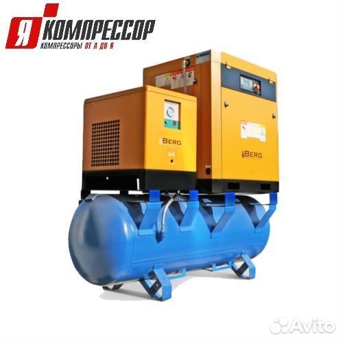 Винтовой компрессор Berg вк-15ро-500 12 бар