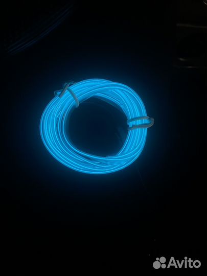 Неоновая лента в авто