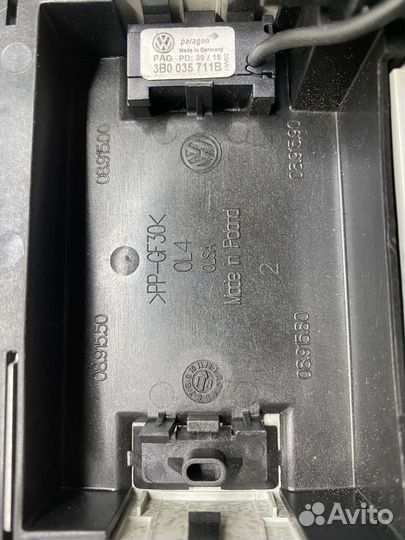 Плафон volkswagen polo