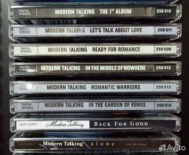 Modern Talking диски audio cd коллекция 8шт