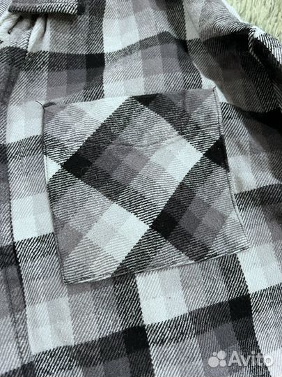 Рубашка теплая на мальчика 11-12 лет