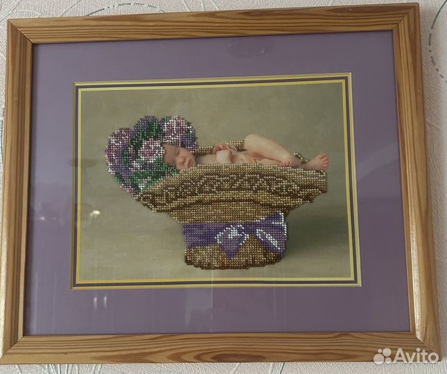 Картины бисером