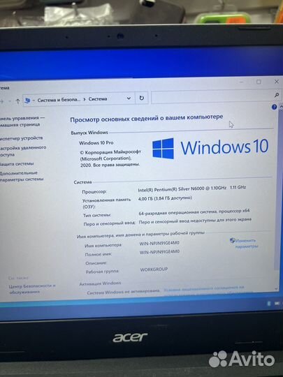 Ноутбук Acer aspire 3 a314 series