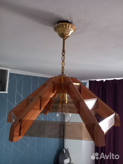 Люстра потолочная подвесная бу