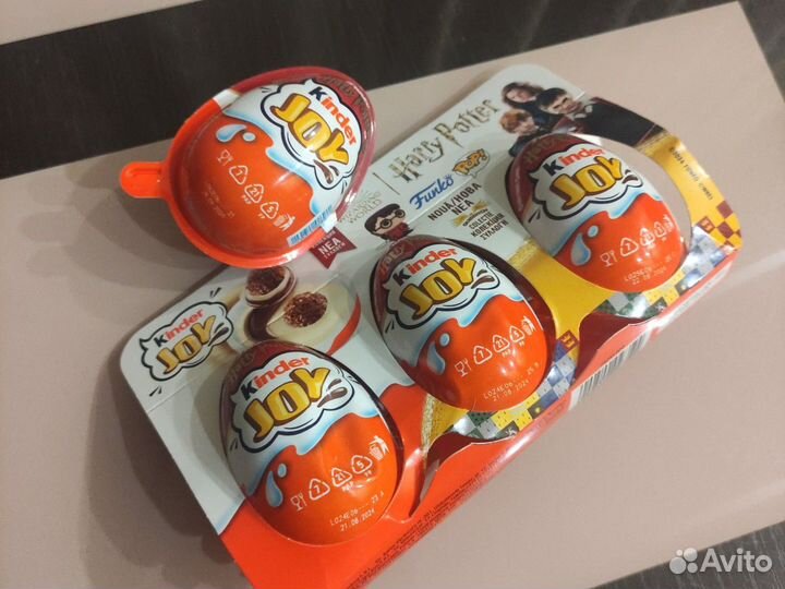 Kinder joy Гарри Поттер 3+1