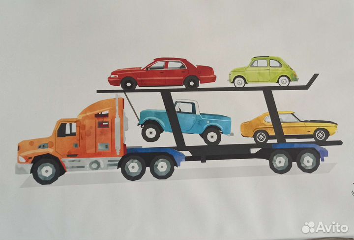 Постеры на холсте 2 шт