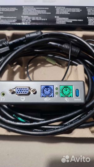 D-Link KVM-121 2-port PS/2 switch audio support