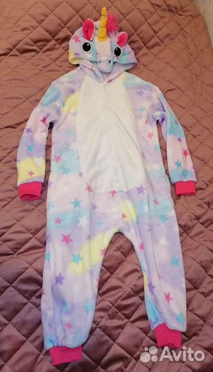 Кигуруми единорог 134-140 новое